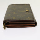 LOUIS VUITTON Monogram Porte Monnaie Billets Tresor Wallet M61730 Auth 64336-4