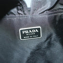 PRADA Hand Bag Nylon Black Auth 64366-18