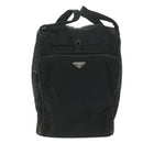 PRADA Hand Bag Nylon Black Auth 64366-13