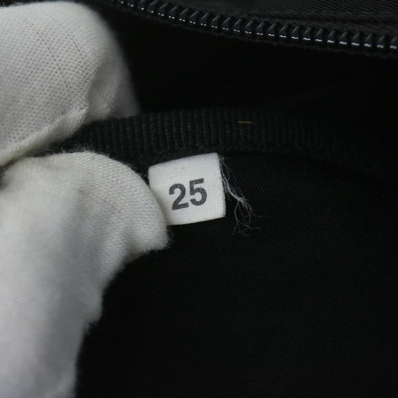 PRADA Hand Bag Nylon Black Auth 64366