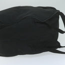 PRADA Hand Bag Nylon Black Auth 64366-6