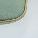 GUCCI Sherry Line Shoulder Bag Canvas Beige Light Blue 005 0814 Auth 64388-14