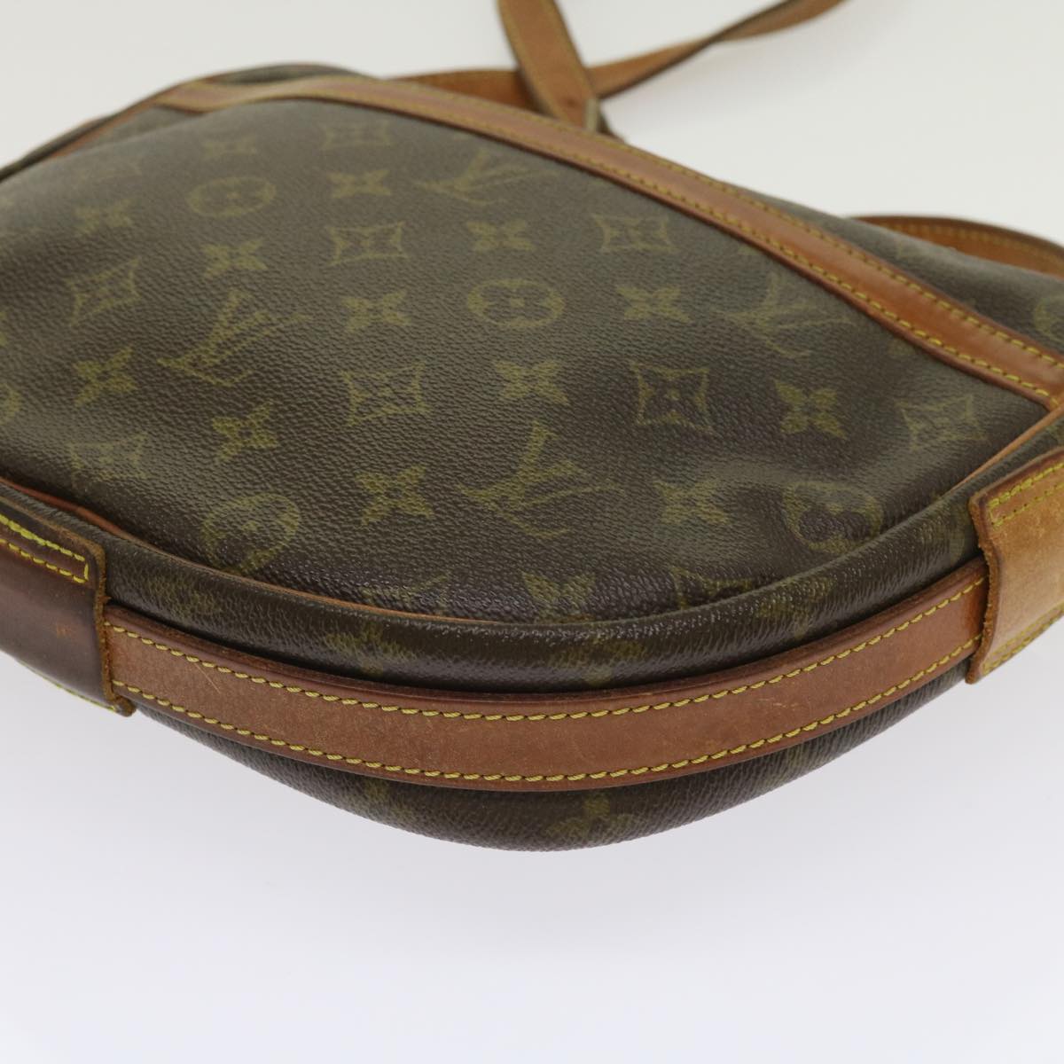 LOUIS VUITTON Monogram Jeune Fille MM Shoulder Bag M51226 LV Auth 64395