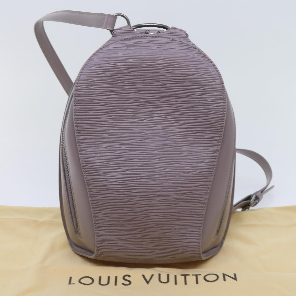 LOUIS VUITTON Epi Mabillon Backpack Lilac M5223B LV Auth 64405