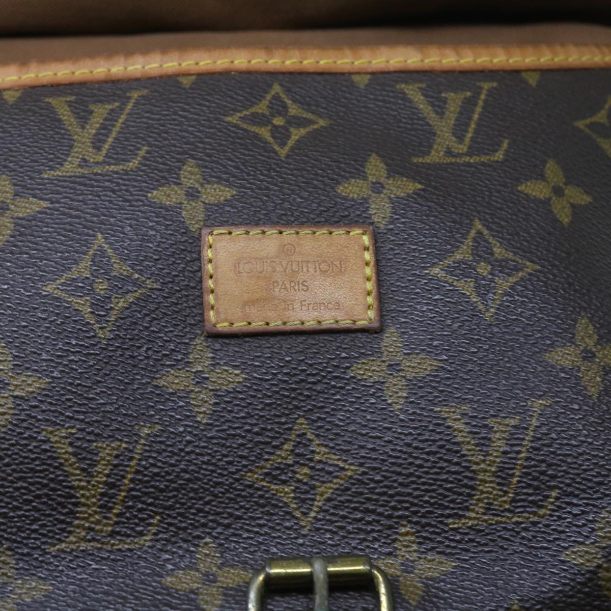 LOUIS VUITTON Monogram Saumur 30 Shoulder Bag M42256 LV Auth 64411