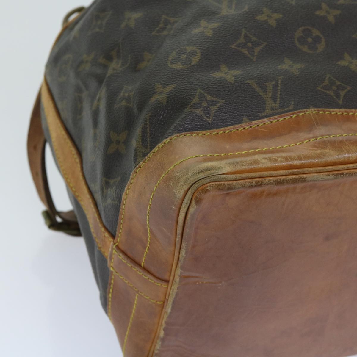 LOUIS VUITTON Monogram Noe Shoulder Bag M42224 LV Auth 64419