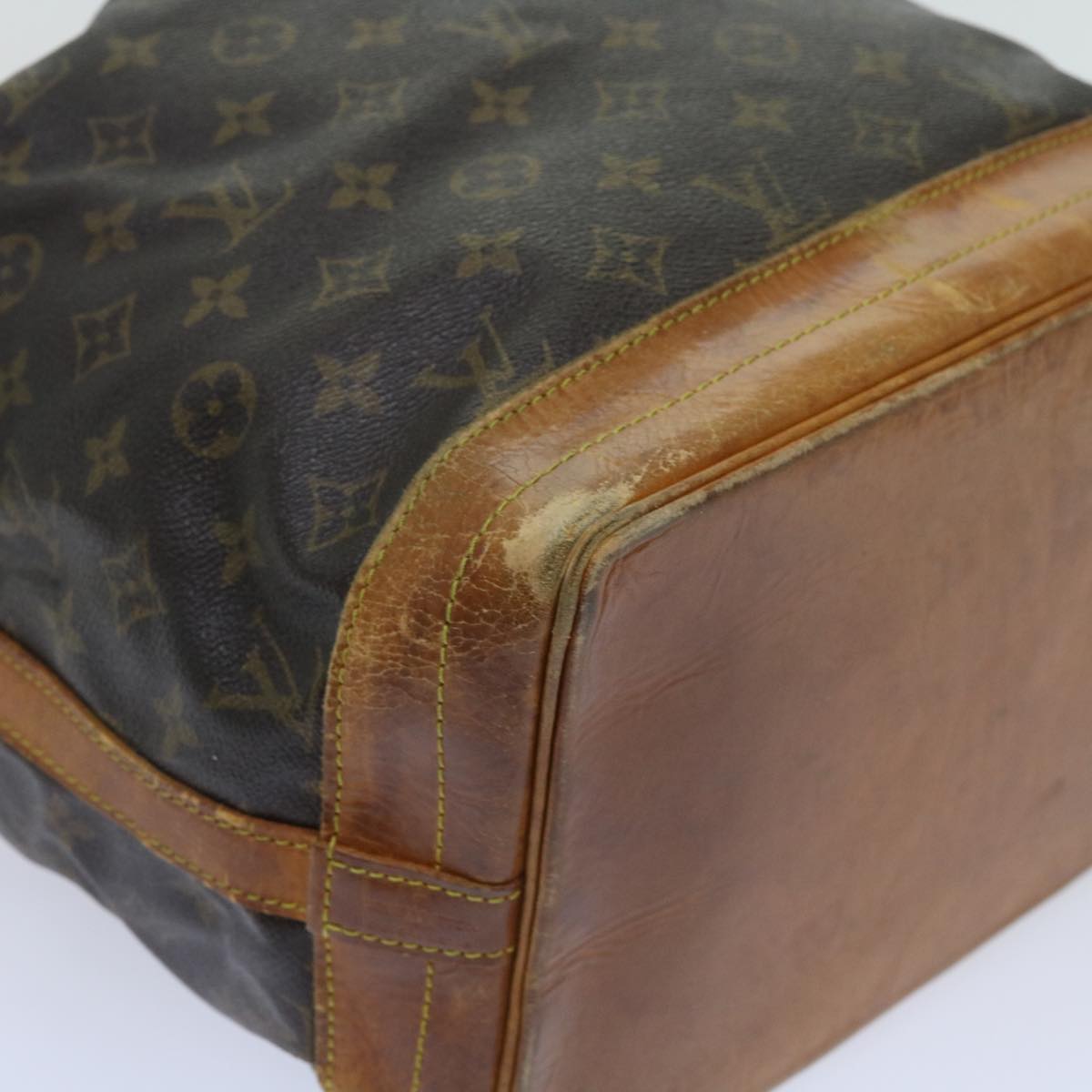 LOUIS VUITTON Monogram Noe Shoulder Bag M42224 LV Auth 64419