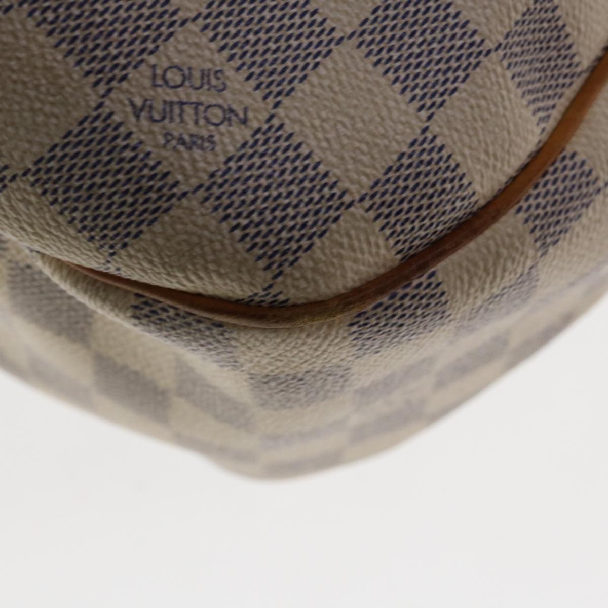 LOUIS VUITTON Damier Azur Galliera PM Shoulder Bag N55215 LV Auth 64439