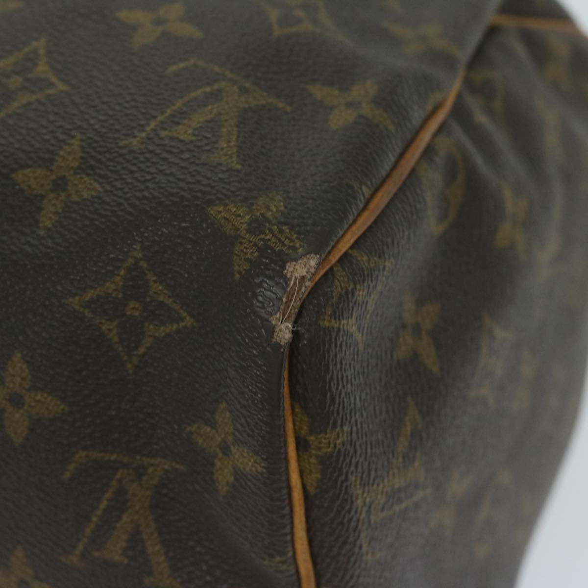 LOUIS VUITTON Monogram Speedy 30 Hand Bag M41526 LV Auth 64448