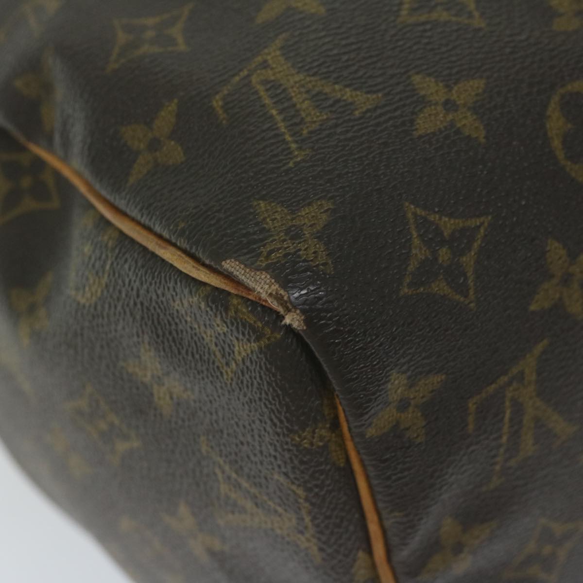 LOUIS VUITTON Monogram Speedy 30 Hand Bag M41526 LV Auth 64448