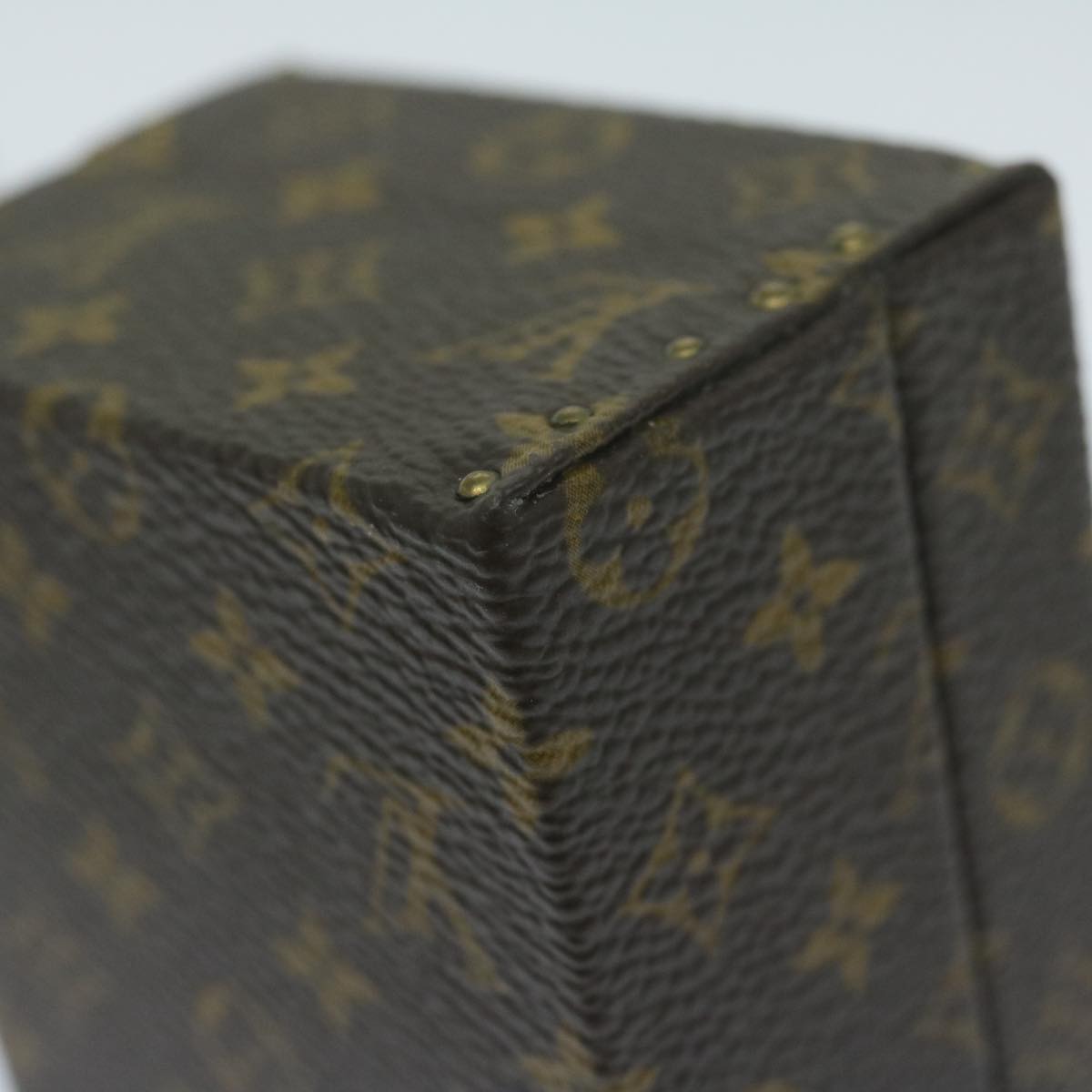 LOUIS VUITTON Monogram Eccrine Declaration Jewelry Box M21010 LV Auth 64522A