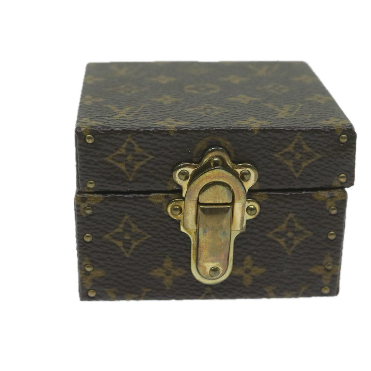 LOUIS VUITTON Monogram Eccrine Declaration Jewelry Box M21010 LV Auth 64522A