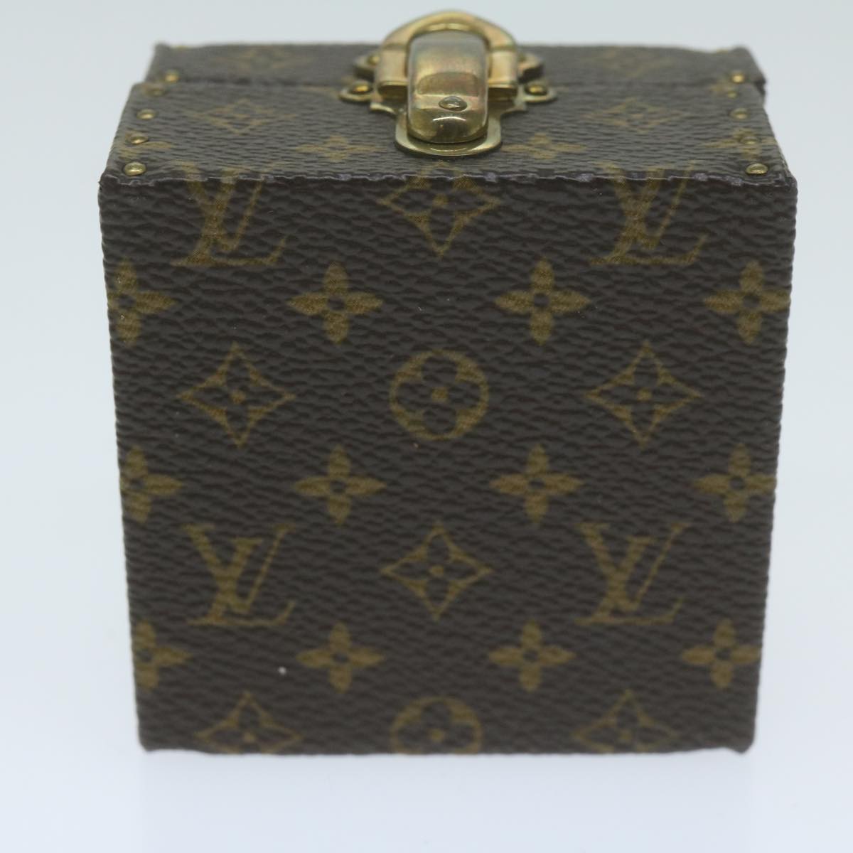 LOUIS VUITTON Monogram Eccrine Declaration Jewelry Box M21010 LV Auth 64522A