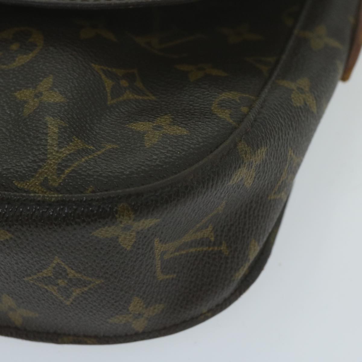 LOUIS VUITTON Monogram Saint Cloud GM Shoulder Bag M51242 LV Auth 64544