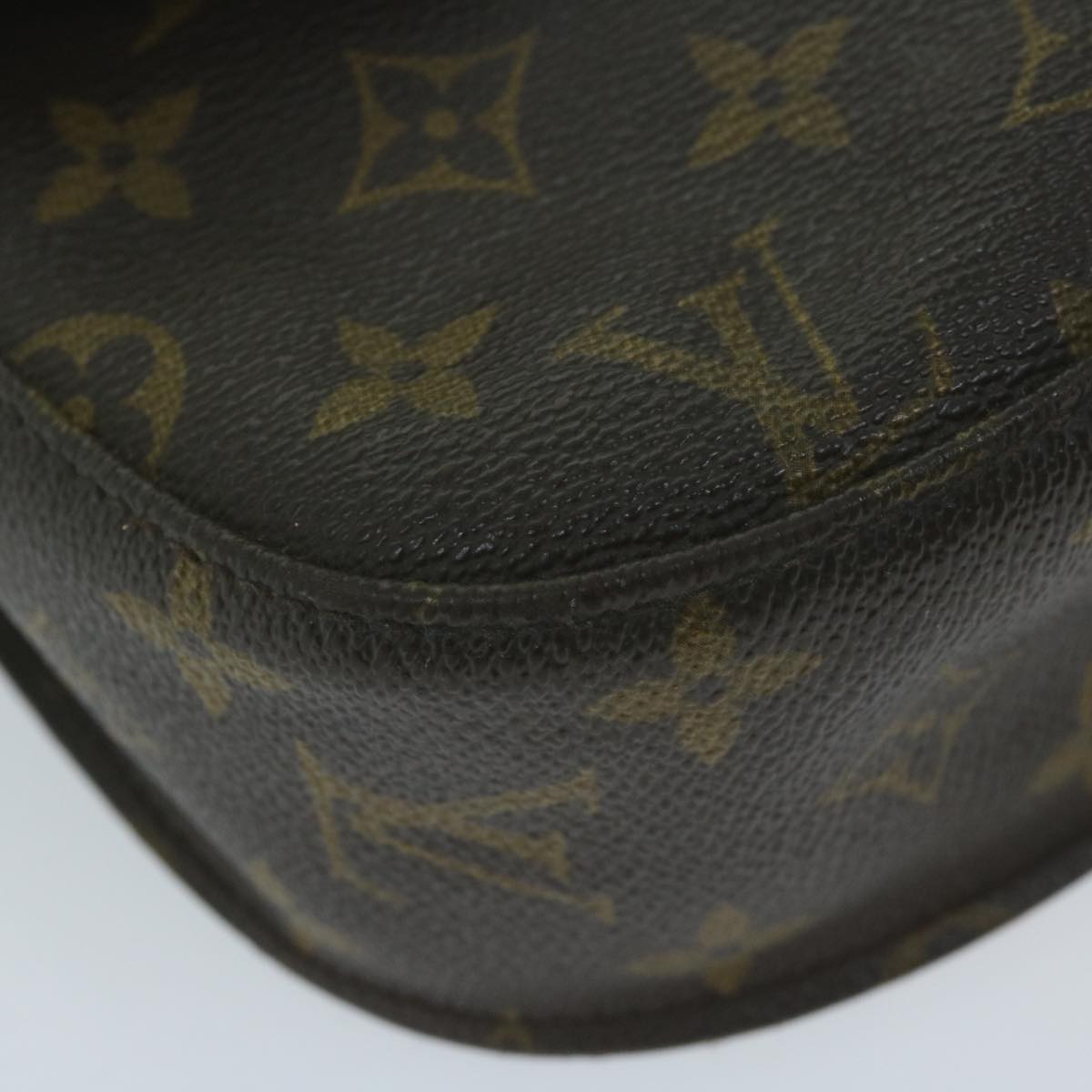 LOUIS VUITTON Monogram Saint Cloud GM Shoulder Bag M51242 LV Auth 64544