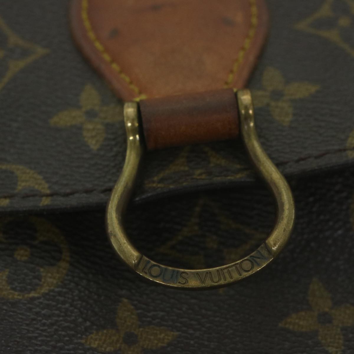 LOUIS VUITTON Monogram Saint Cloud GM Shoulder Bag M51242 LV Auth 64544