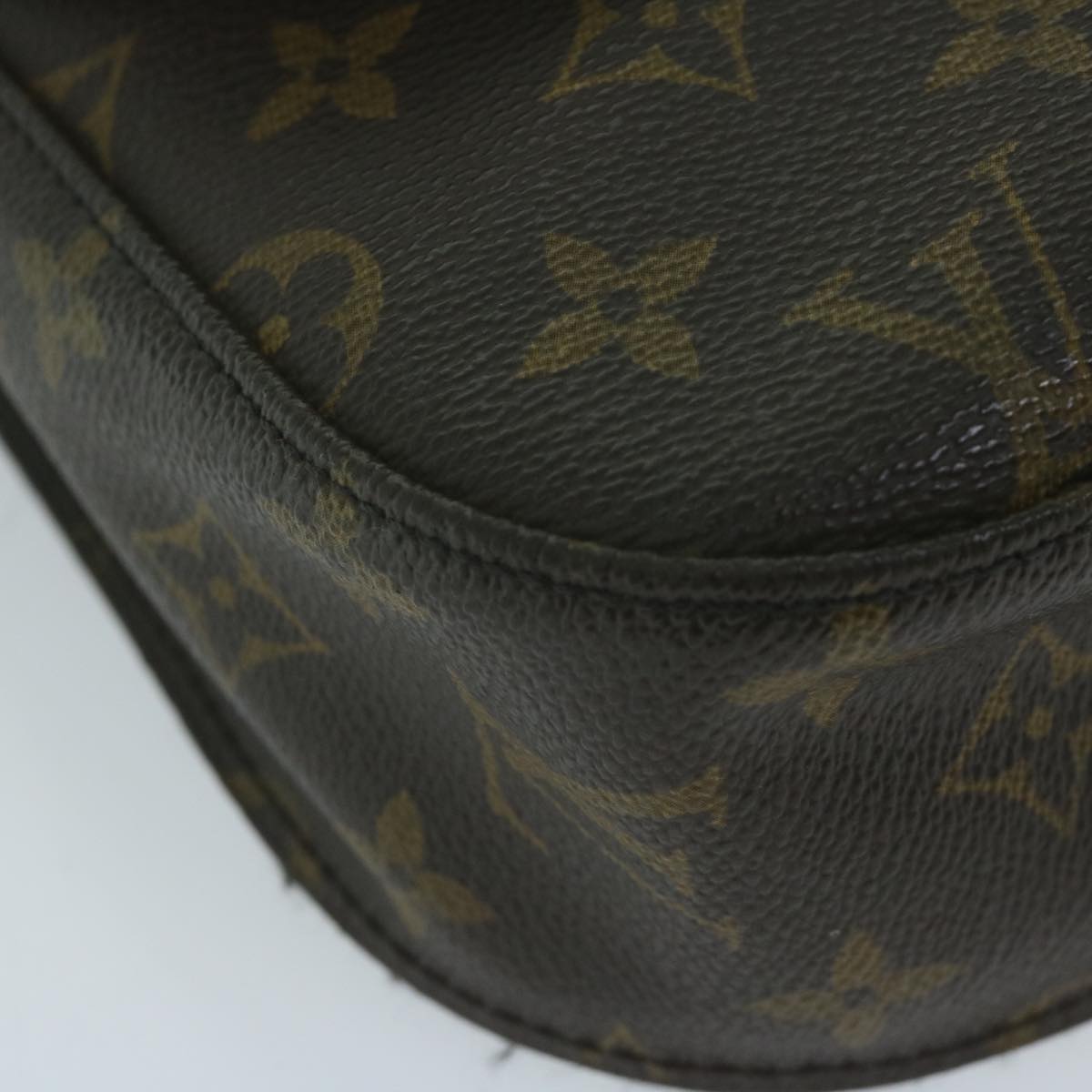 LOUIS VUITTON Monogram Saint Cloud GM Shoulder Bag M51242 LV Auth 64545