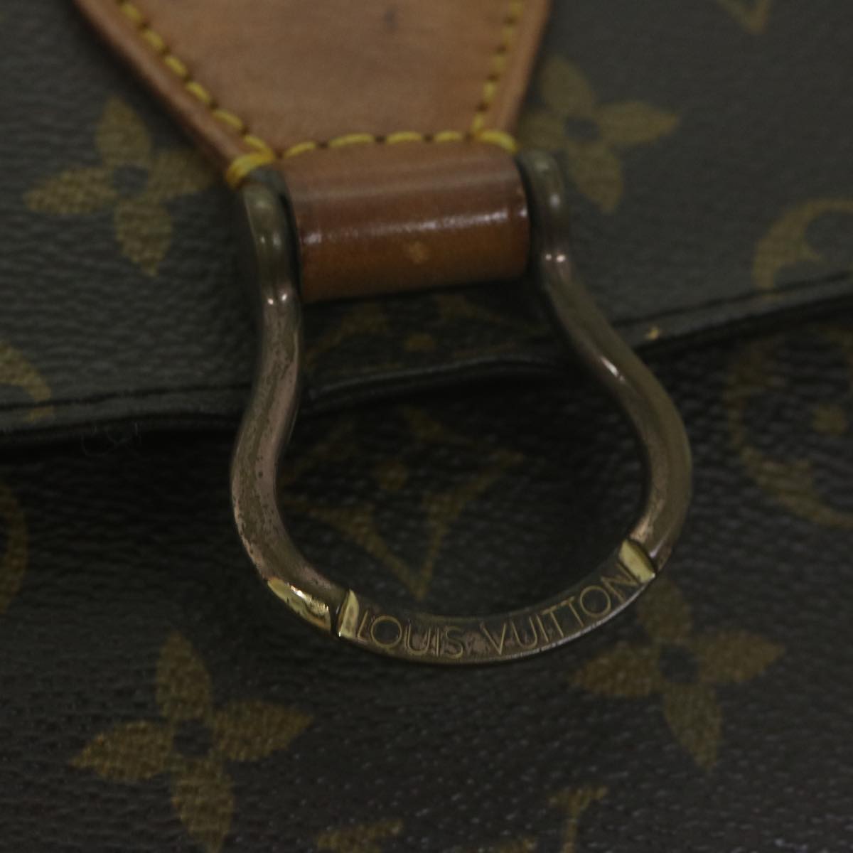 LOUIS VUITTON Monogram Saint Cloud GM Shoulder Bag M51242 LV Auth 64545