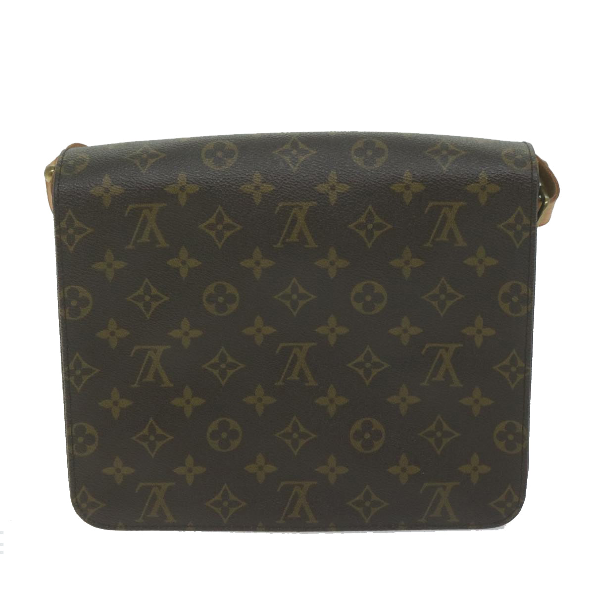 LOUIS VUITTON Monogram Cartouchiere GM Shoulder Bag M51252 LV Auth 64547