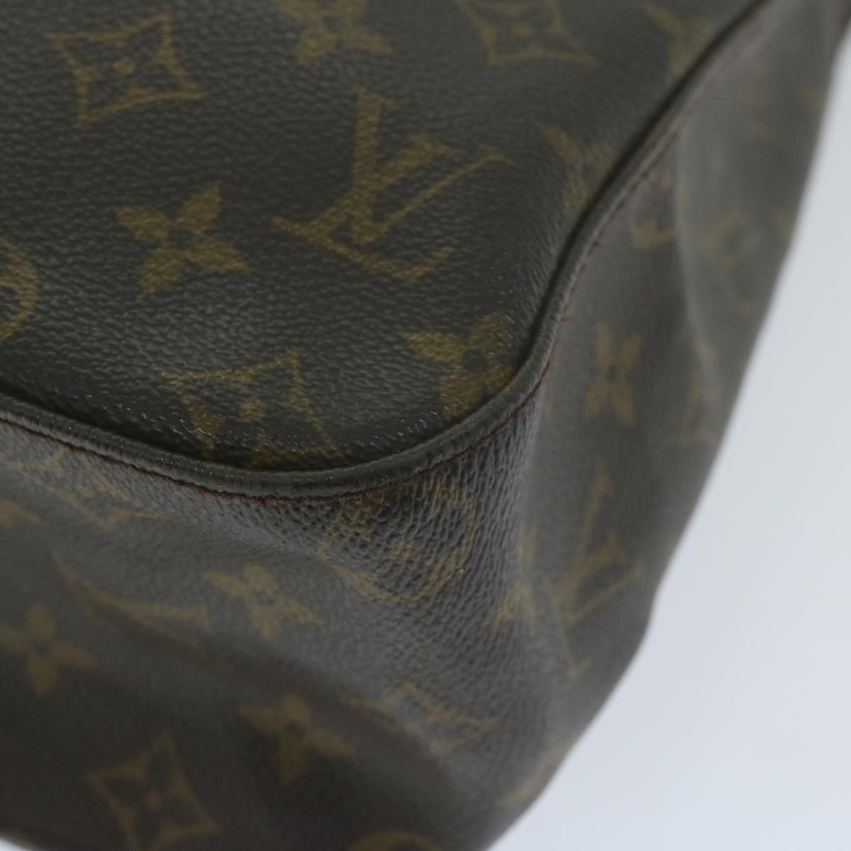 LOUIS VUITTON Monogram Looping GM Shoulder Bag M51145 LV Auth 64569