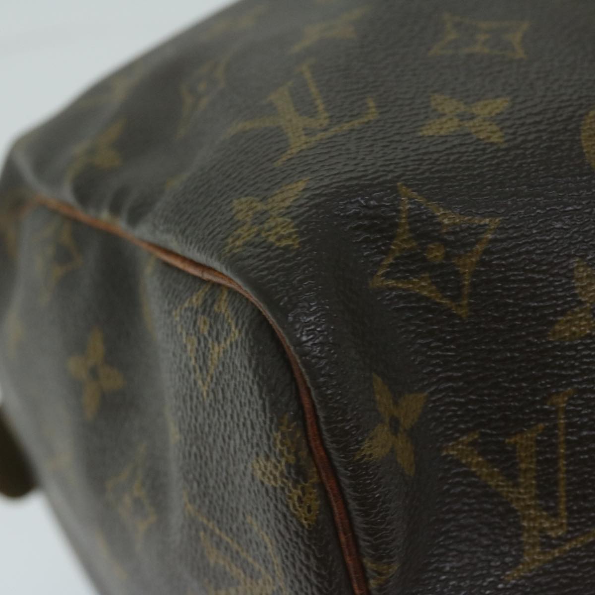 LOUIS VUITTON Monogram Speedy 30 Hand Bag M41526 LV Auth 64579