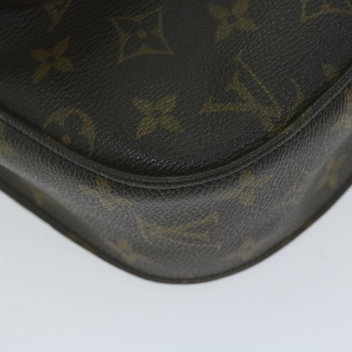 LOUIS VUITTON Monogram Saint Cloud GM Shoulder Bag M51242 LV Auth 64658