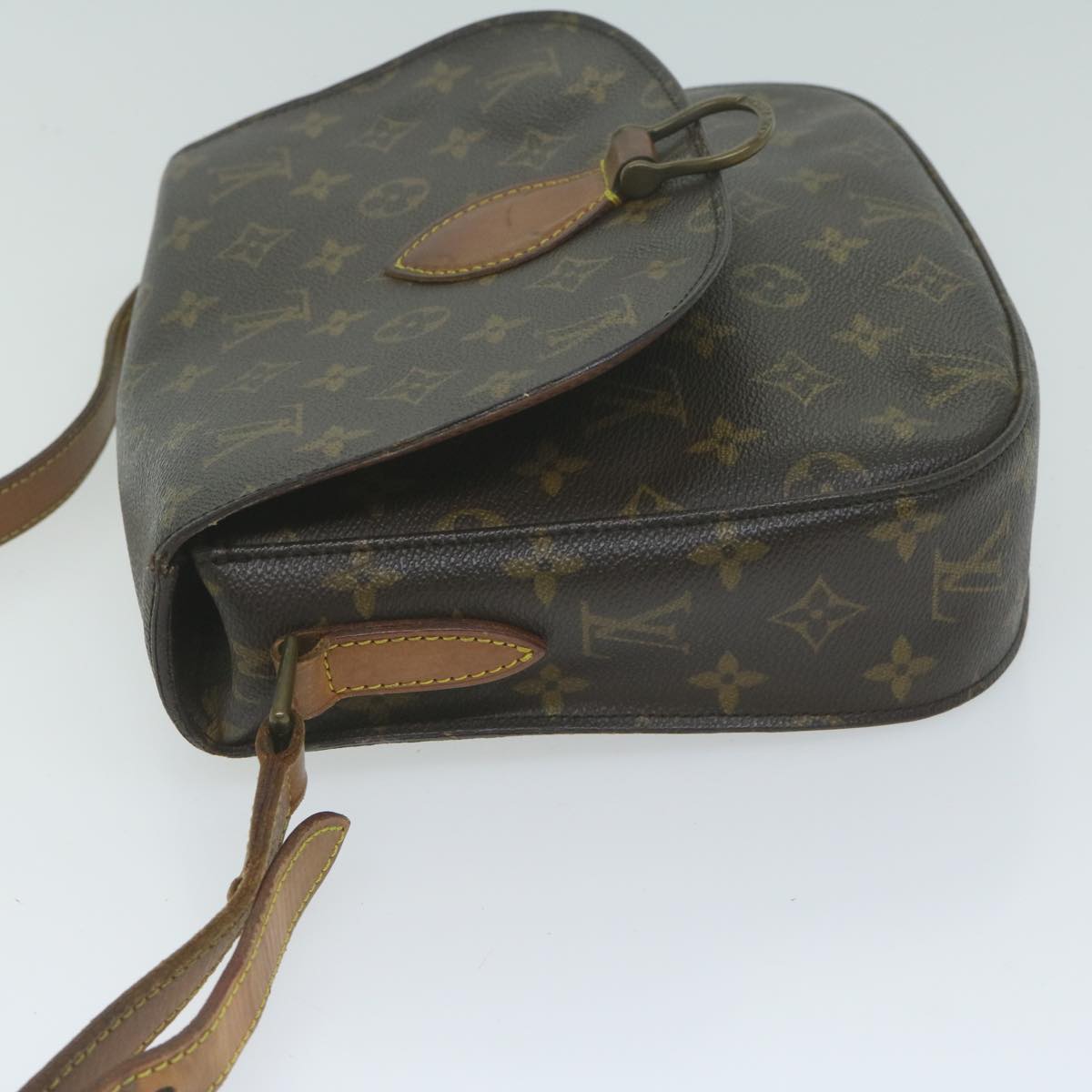 LOUIS VUITTON Monogram Saint Cloud GM Shoulder Bag M51242 LV Auth 64658