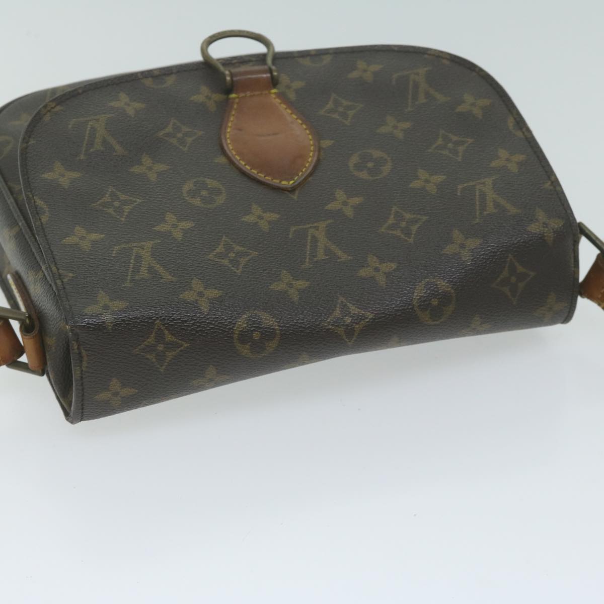 LOUIS VUITTON Monogram Saint Cloud GM Shoulder Bag M51242 LV Auth 64658