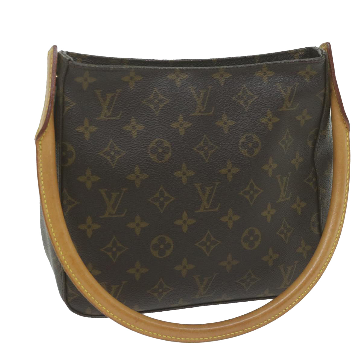 LOUIS VUITTON Monogram Looping MM Shoulder Bag M51146 LV Auth 64676