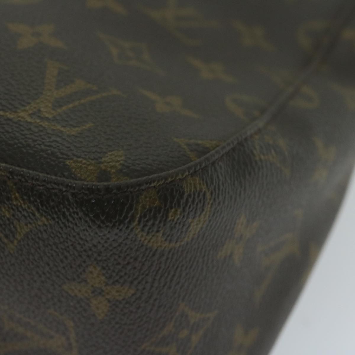 LOUIS VUITTON Monogram Looping MM Shoulder Bag M51146 LV Auth 64676