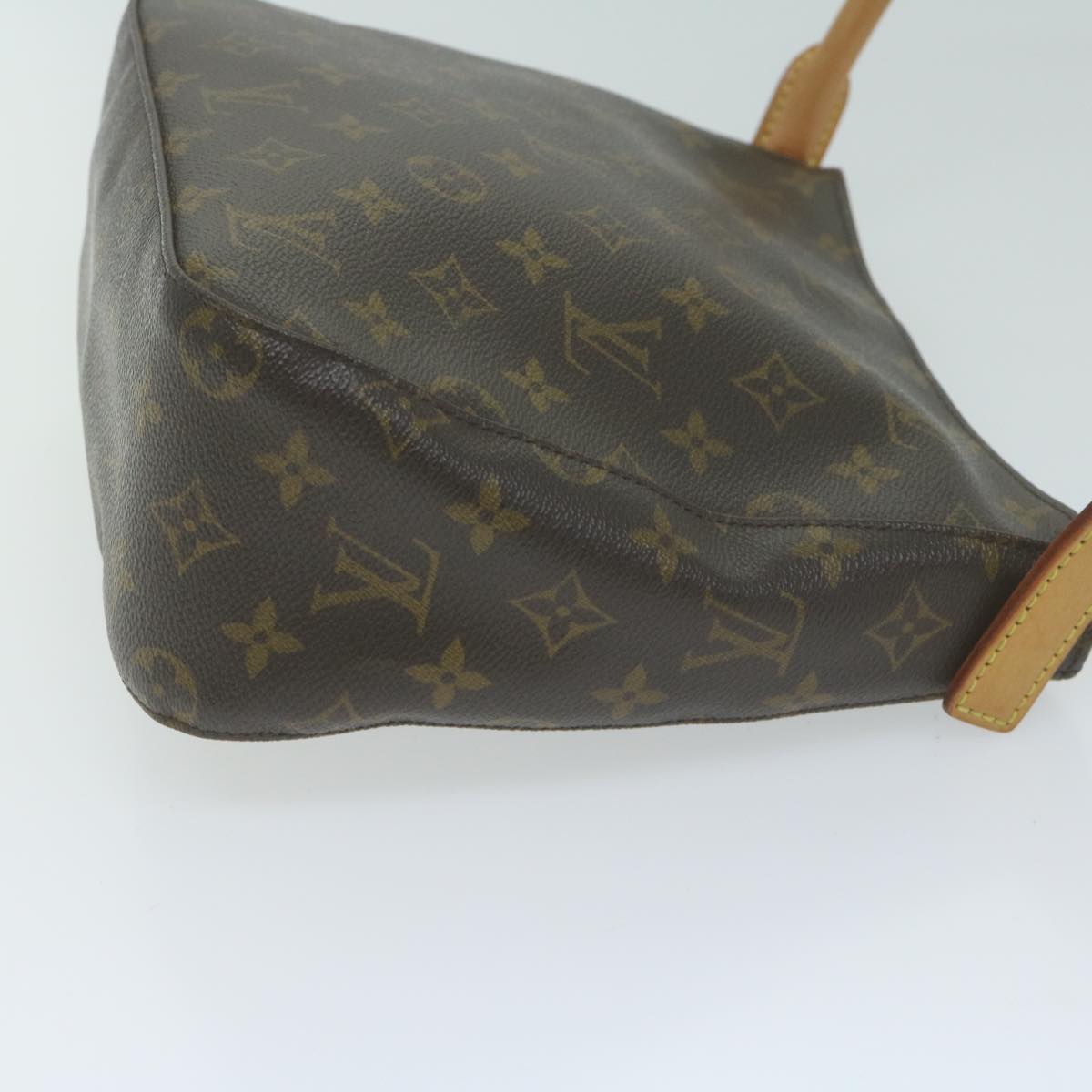 LOUIS VUITTON Monogram Looping MM Shoulder Bag M51146 LV Auth 64676