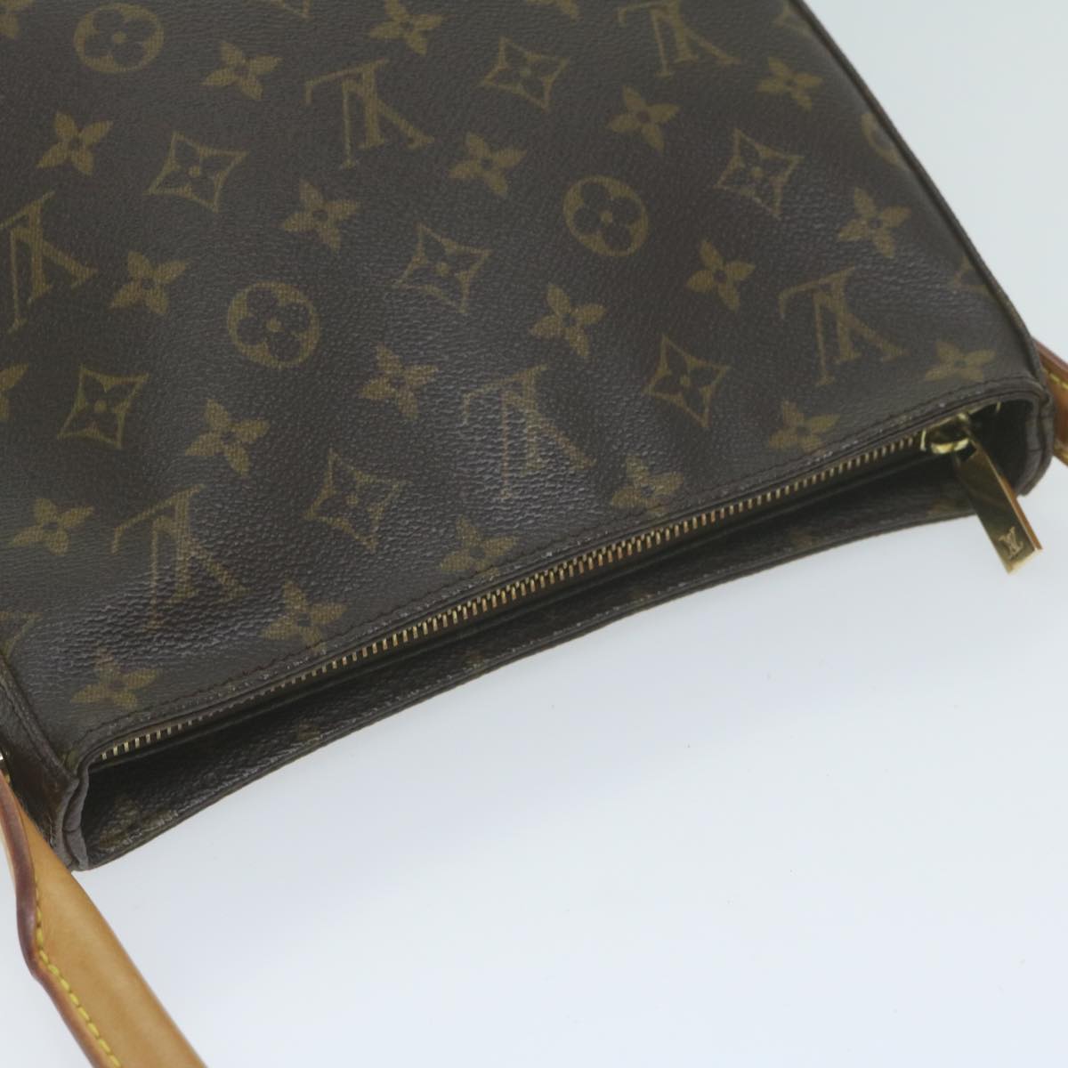 LOUIS VUITTON Monogram Looping MM Shoulder Bag M51146 LV Auth 64676