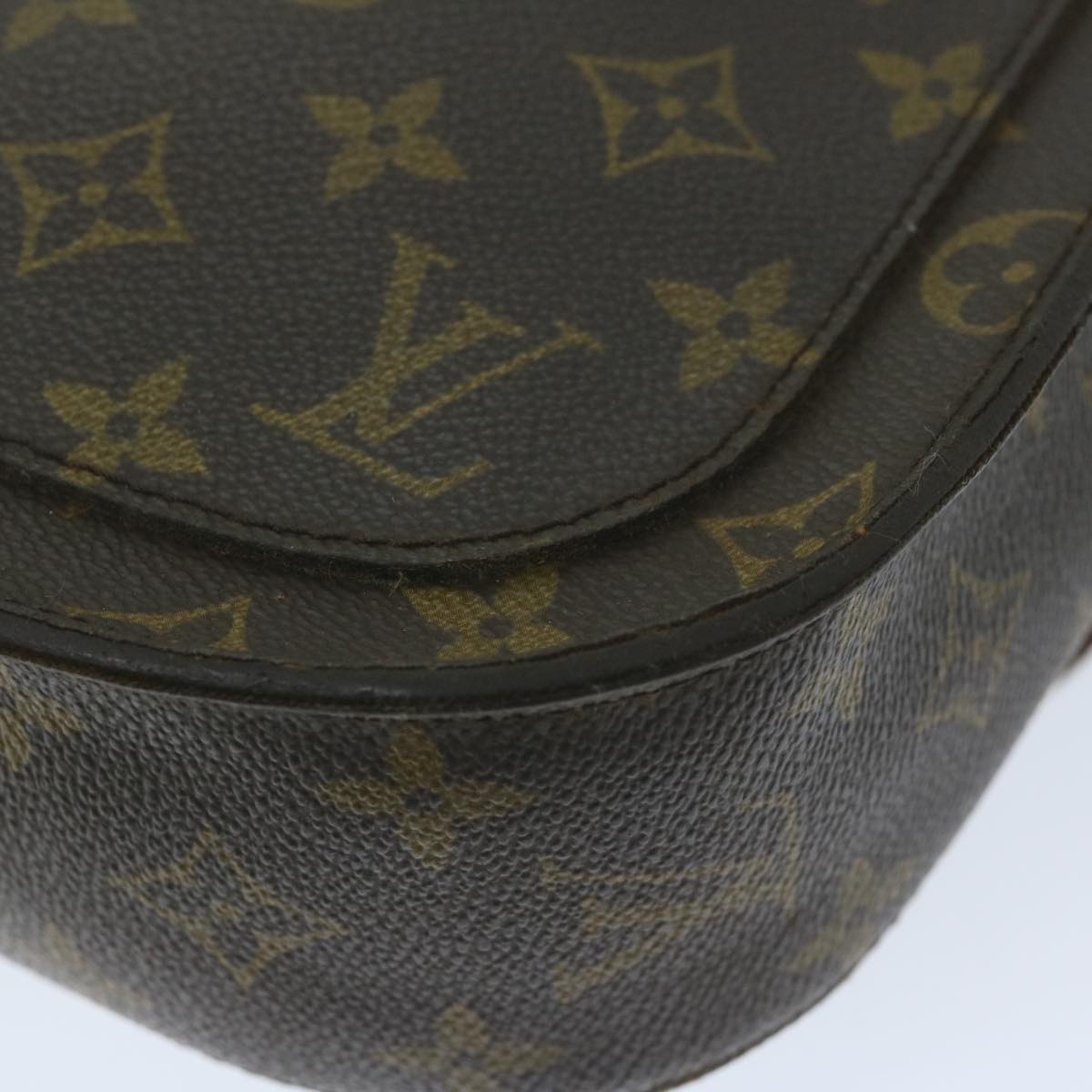 LOUIS VUITTON Monogram Saint Cloud GM Shoulder Bag M51242 LV Auth 64712