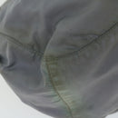 PRADA Shoulder Bag Nylon Gray Auth 64759-16