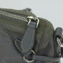 PRADA Shoulder Bag Nylon Gray Auth 64759-8