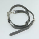 PRADA Shoulder Bag Nylon Gray Auth 64759-21