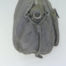 PRADA Shoulder Bag Nylon Gray Auth 64759-4