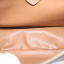 CELINE Macadam Canvas Shoulder Bag PVC Brown Auth 64798-10