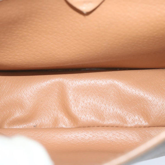 CELINE Macadam Canvas Shoulder Bag PVC Brown Auth 64798