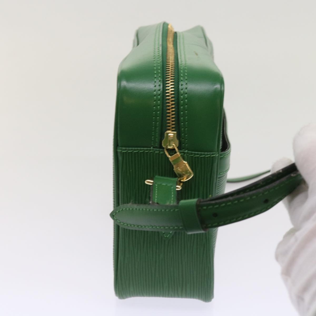 LOUIS VUITTON Epi Trocadero 27 Shoulder Bag Green M52314 LV Auth 64799