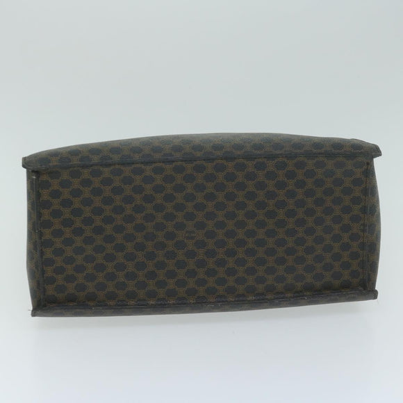 CELINE Macadam Canvas Handtasche PVC Braun Schwarz Auth 64827