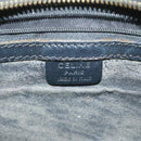 CELINE Macadam Canvas Hand Bag PVC Brown Black Auth 64827-19