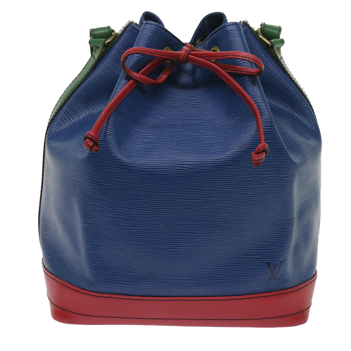 LOUIS VUITTON Epi Toriko Color Noe ShoulderBag Red Blue Green M44084 Auth 64831