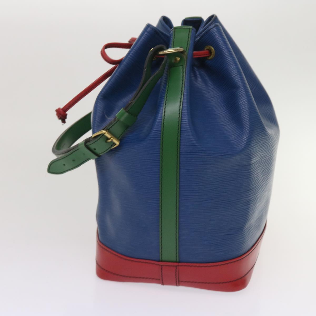 LOUIS VUITTON Epi Toriko Color Noe ShoulderBag Red Blue Green M44084 Auth 64831