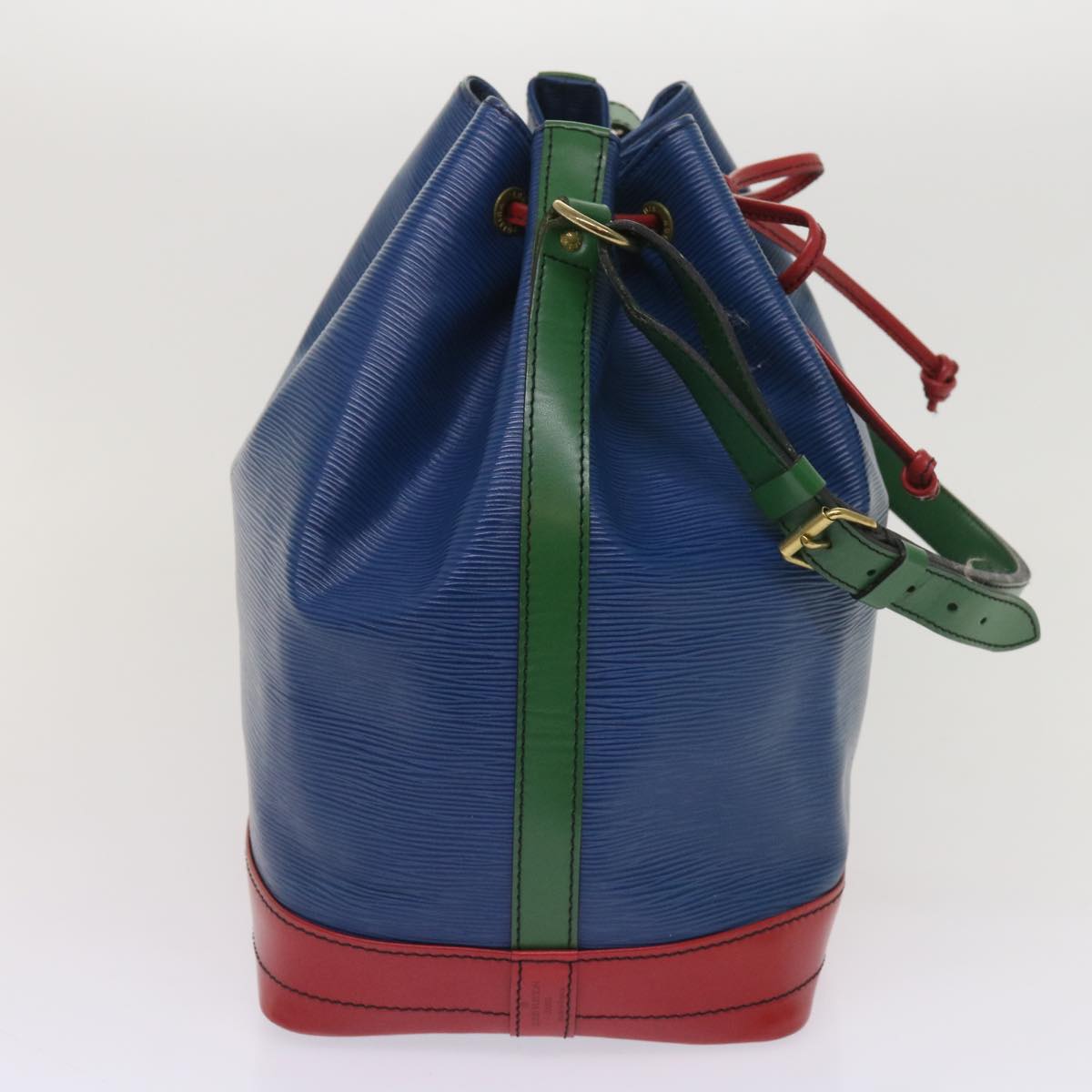 LOUIS VUITTON Epi Toriko Color Noe ShoulderBag Red Blue Green M44084 Auth 64831