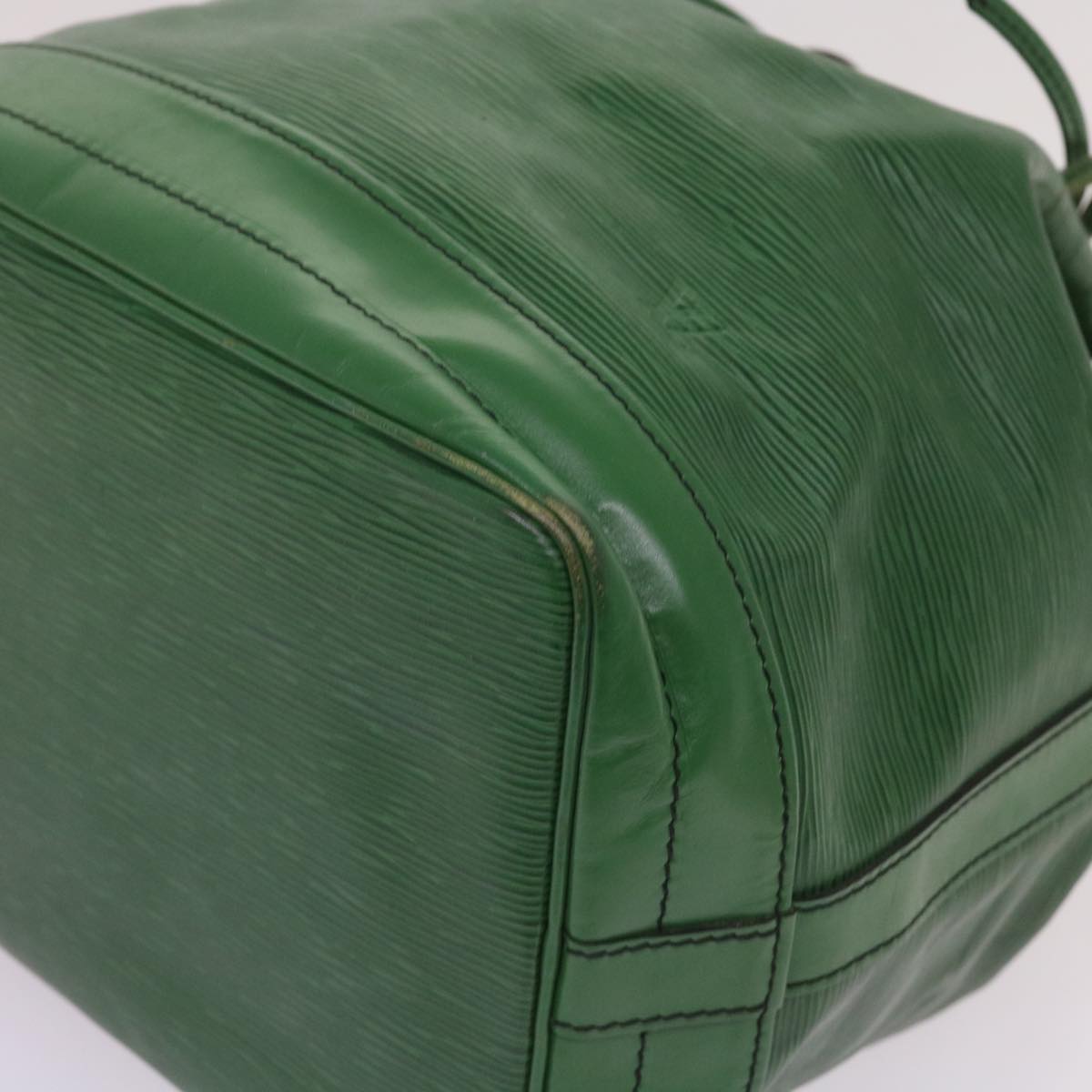 LOUIS VUITTON Epi Noe Shoulder Bag Green M44004 LV Auth 64833