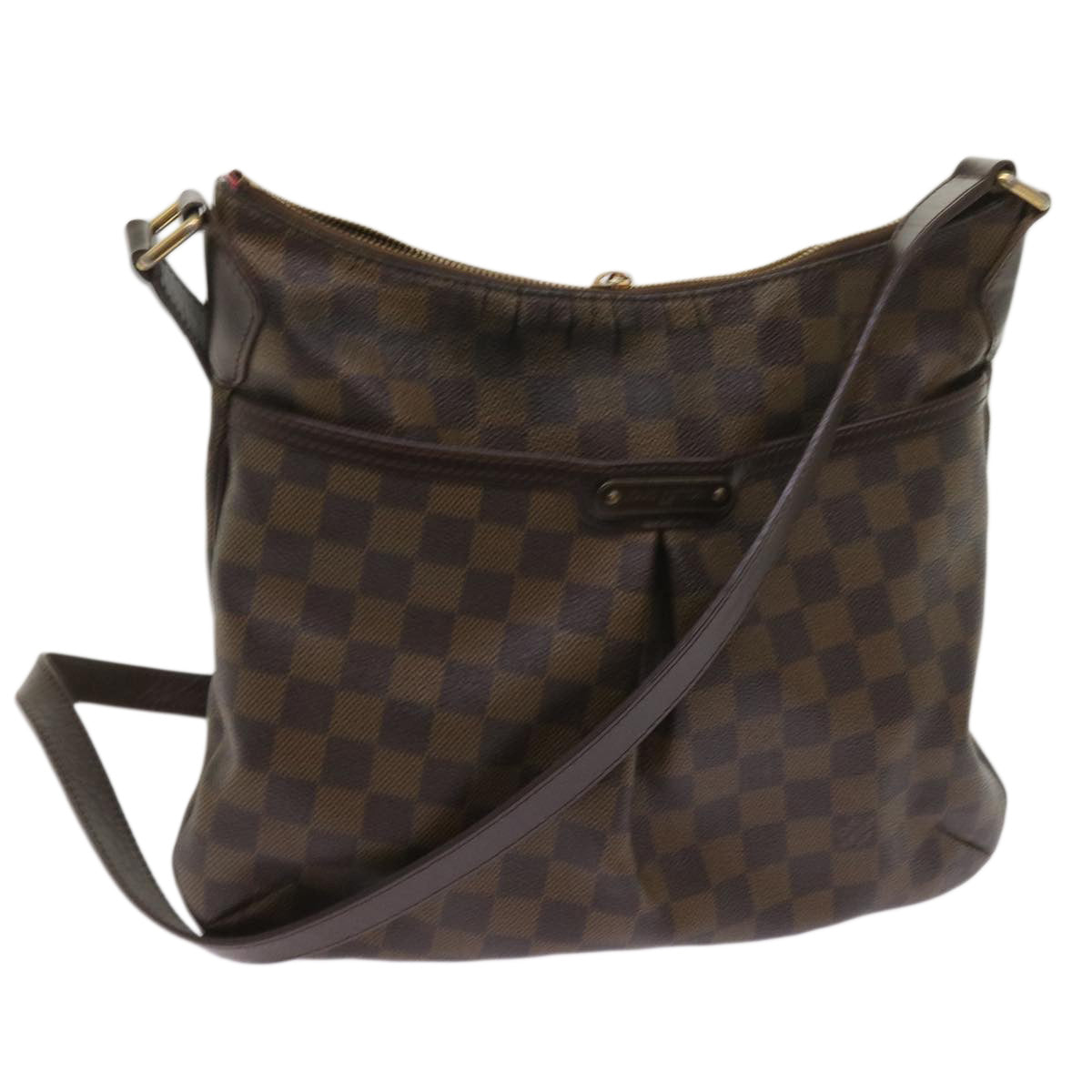 LOUIS VUITTON Damier Ebene Bloomsbury PM Shoulder Bag N42251 LV Auth 64844