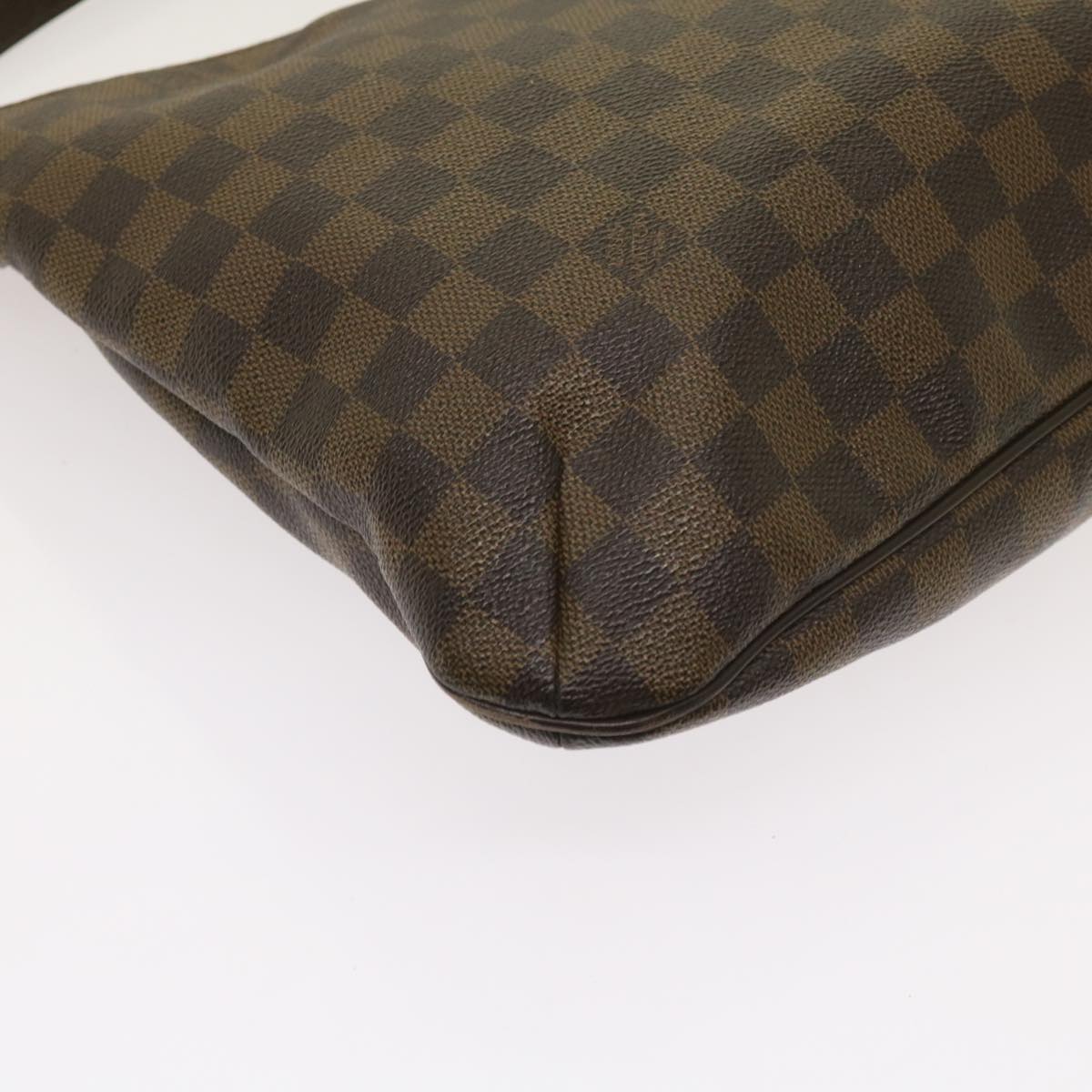 LOUIS VUITTON Damier Ebene Bloomsbury PM Shoulder Bag N42251 LV Auth 64844