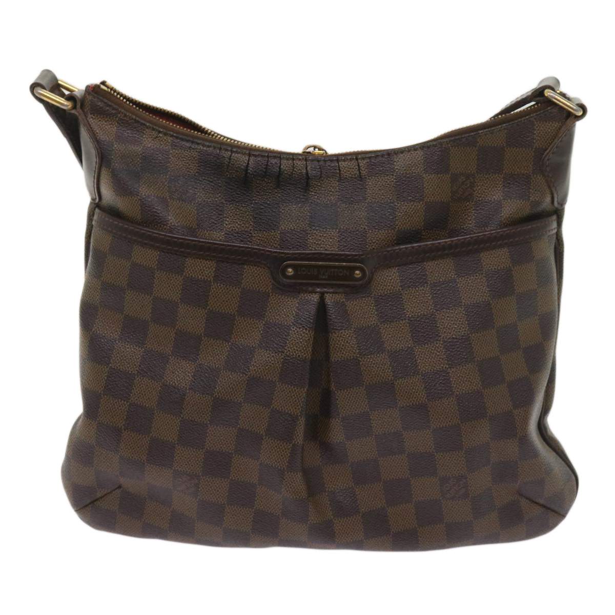 LOUIS VUITTON Damier Ebene Bloomsbury PM Shoulder Bag N42251 LV Auth 64844