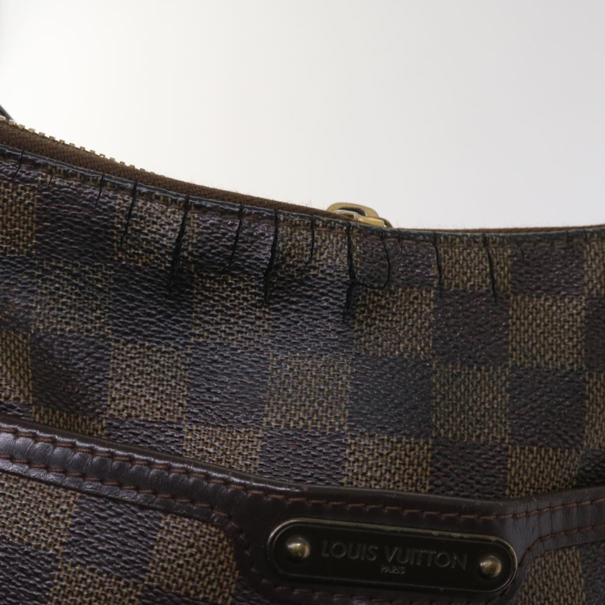 LOUIS VUITTON Damier Ebene Bloomsbury PM Shoulder Bag N42251 LV Auth 64844 - 0